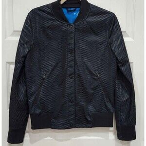 ADIDAS ClimaStorm wind protection Dotted Texture Bomber Sport Jacket XS